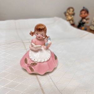 Vintage Josef Originals ON THE PHONE Housekeepers Series Ceramic Figurines
